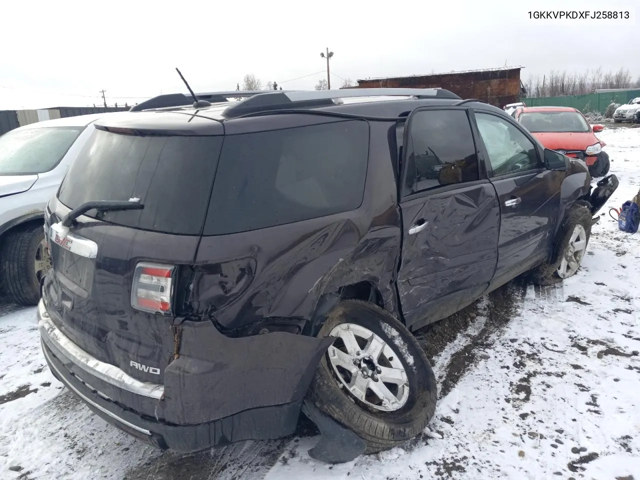 2015 GMC Acadia Sle VIN: 1GKKVPKDXFJ258813 Lot: 75404324