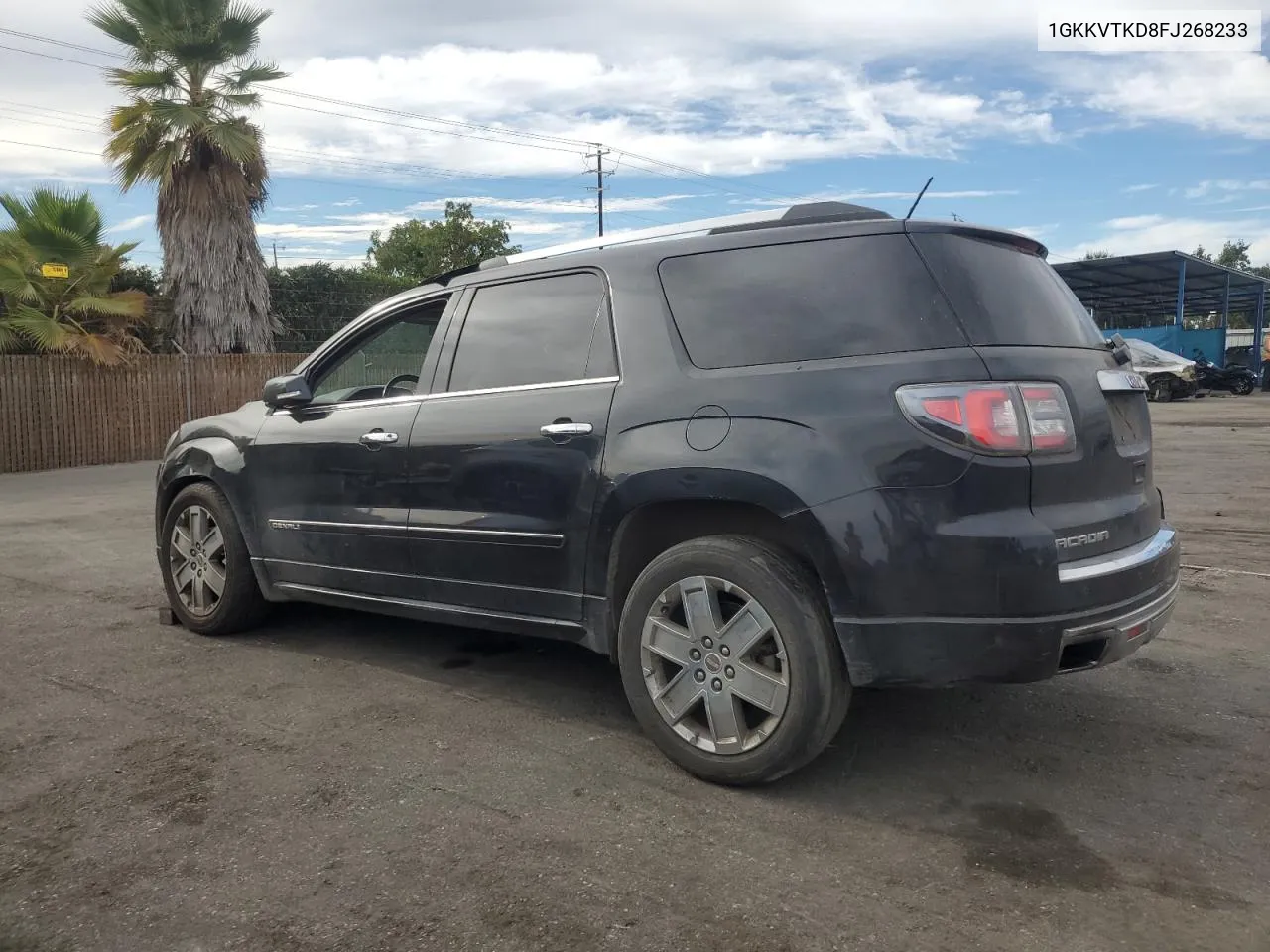 2015 GMC Acadia Denali VIN: 1GKKVTKD8FJ268233 Lot: 75490254