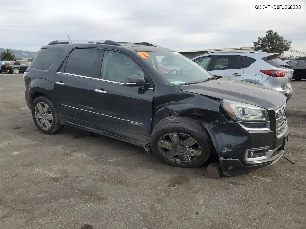 2015 GMC Acadia Denali VIN: 1GKKVTKD8FJ268233 Lot: 75490254