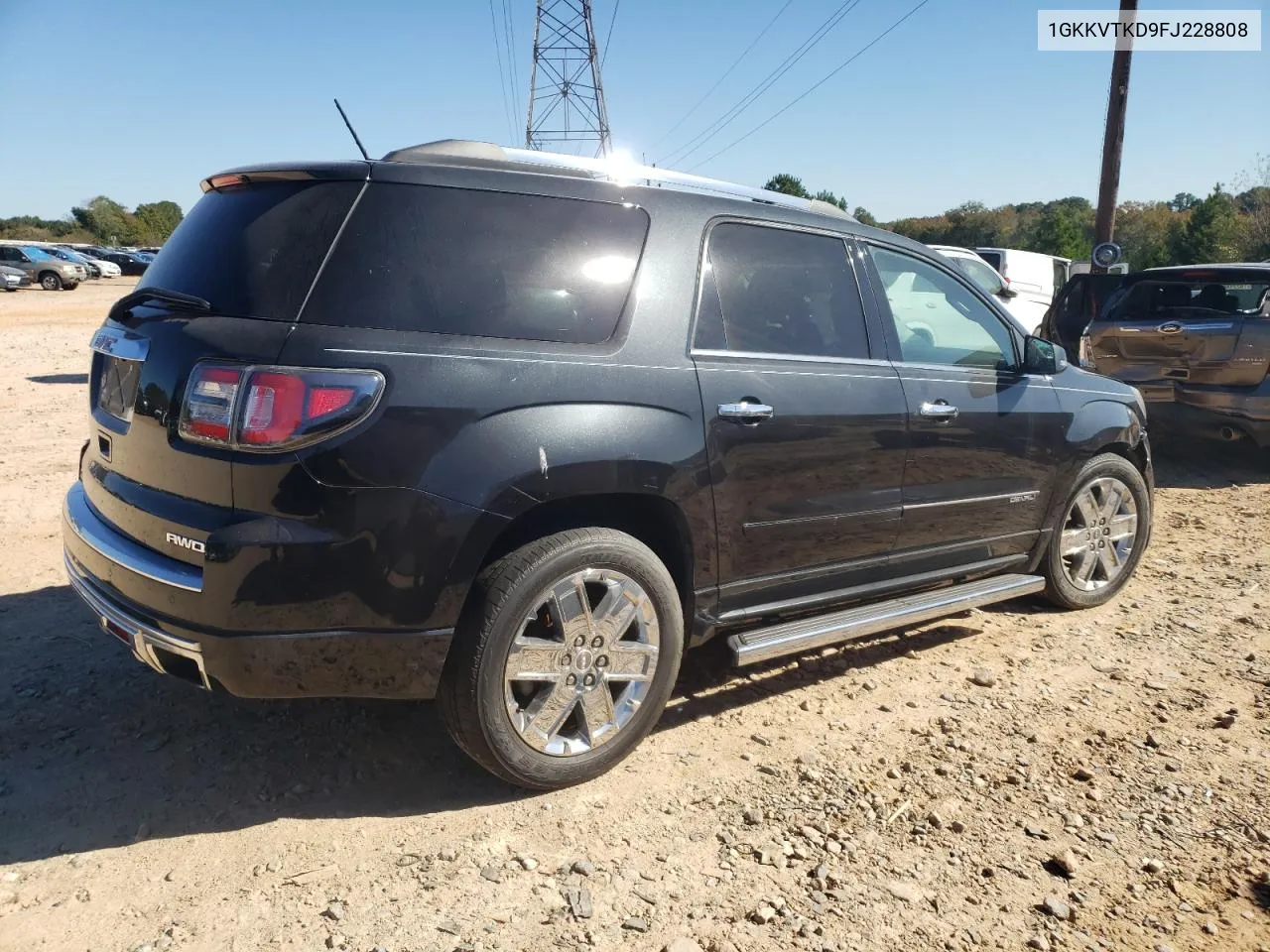 2015 GMC Acadia Denali VIN: 1GKKVTKD9FJ228808 Lot: 75498604