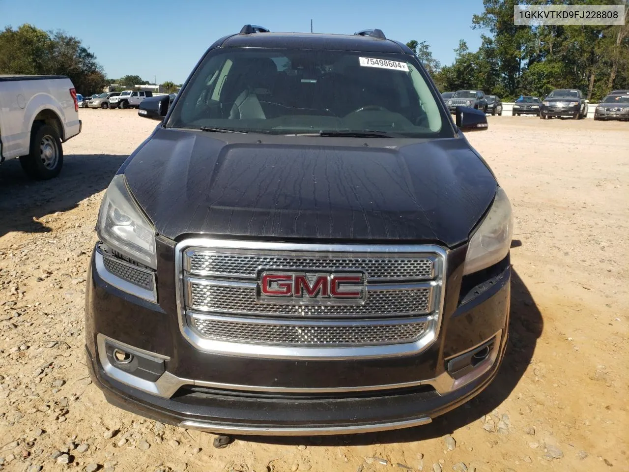 2015 GMC Acadia Denali VIN: 1GKKVTKD9FJ228808 Lot: 75498604