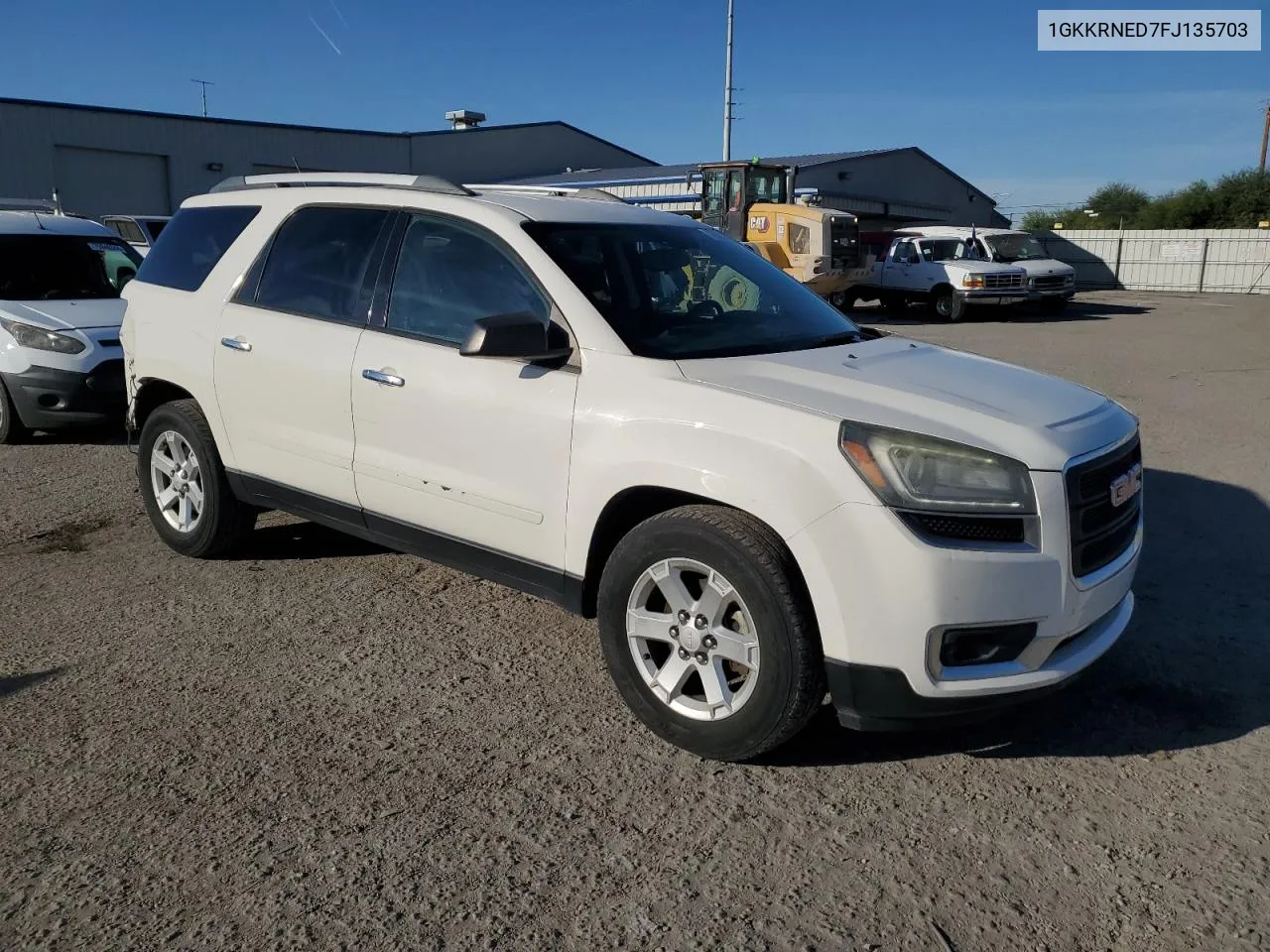 2015 GMC Acadia Sle VIN: 1GKKRNED7FJ135703 Lot: 75561234