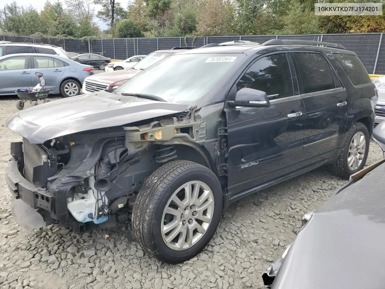 1GKKVTKD7FJ174201 2015 GMC Acadia Denali