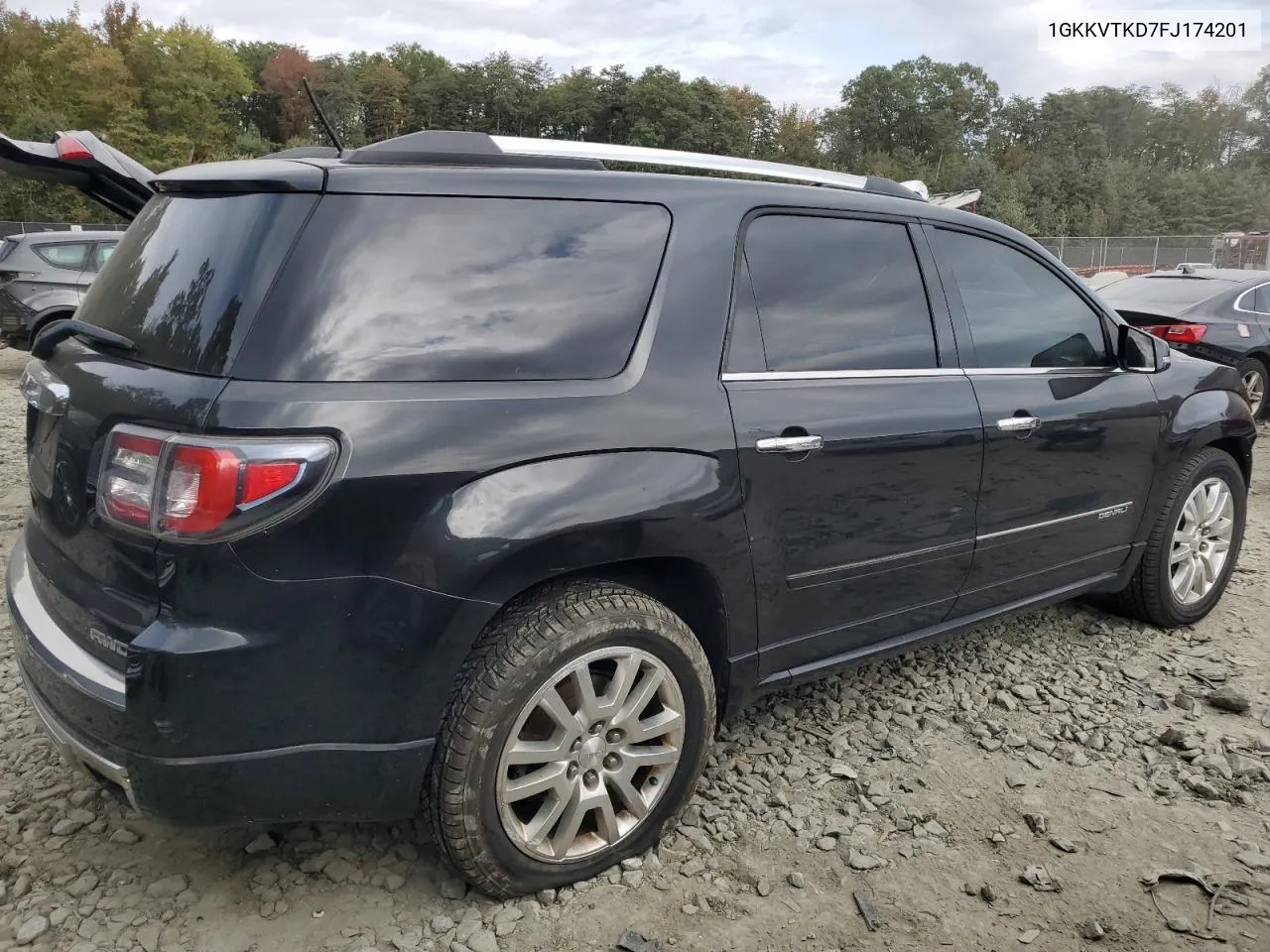 2015 GMC Acadia Denali VIN: 1GKKVTKD7FJ174201 Lot: 75702264