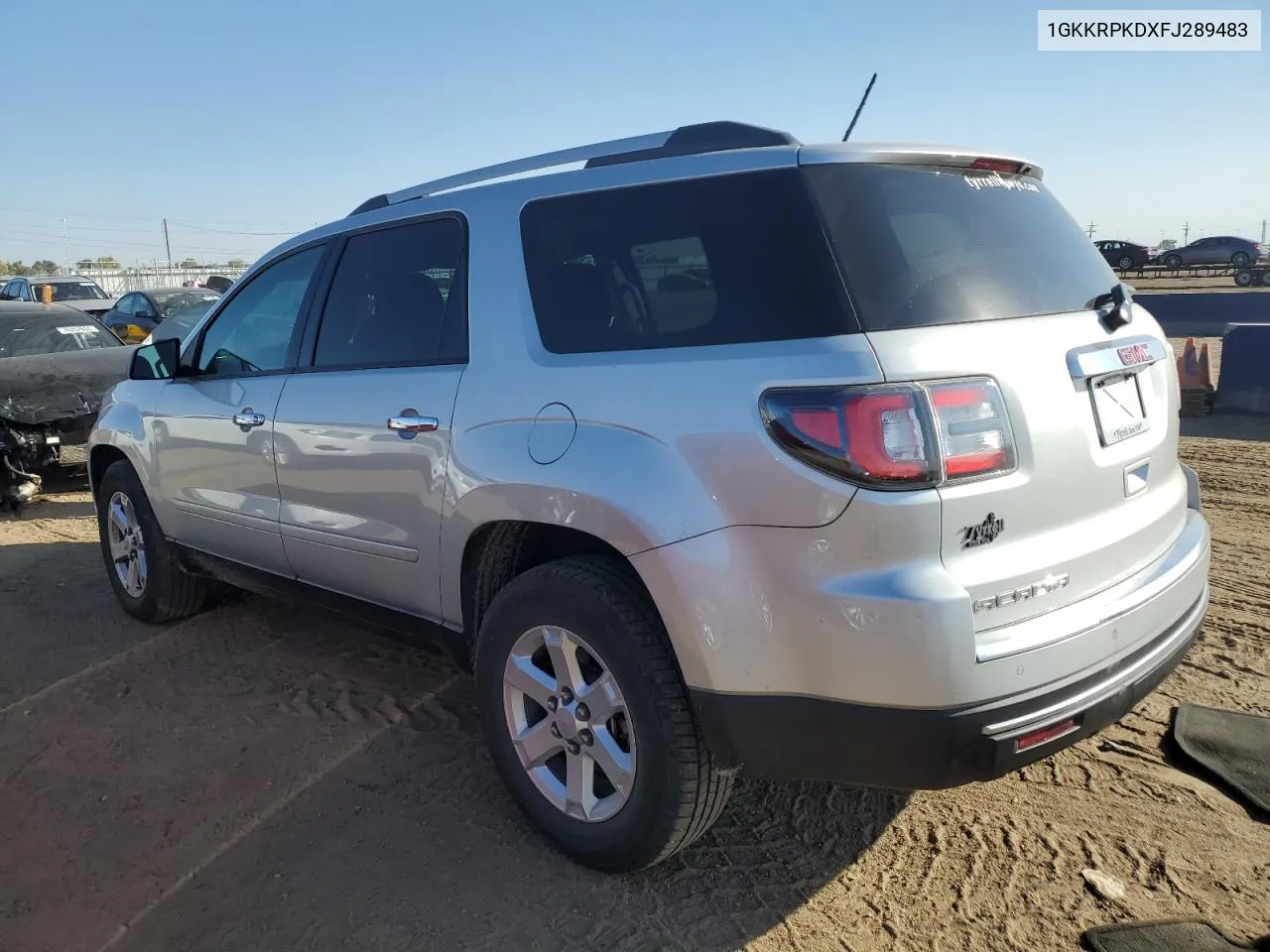 1GKKRPKDXFJ289483 2015 GMC Acadia Sle