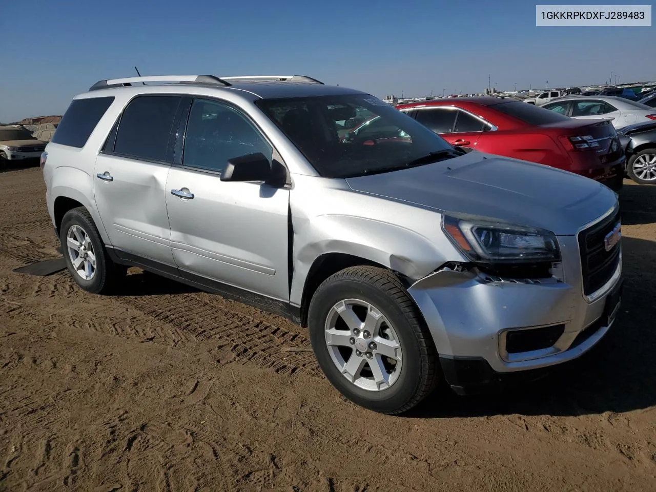 2015 GMC Acadia Sle VIN: 1GKKRPKDXFJ289483 Lot: 75851284