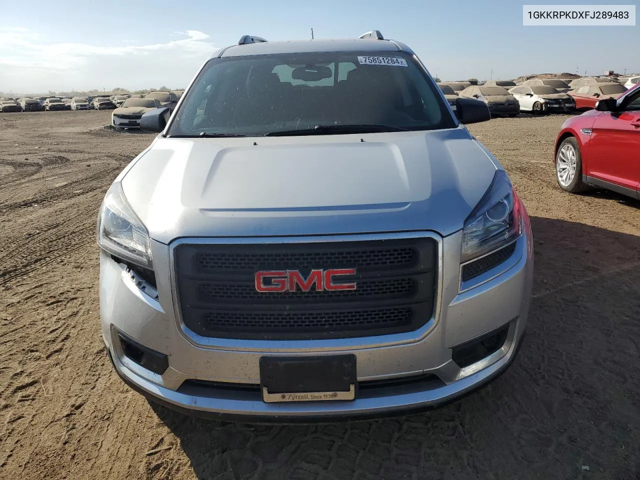 1GKKRPKDXFJ289483 2015 GMC Acadia Sle