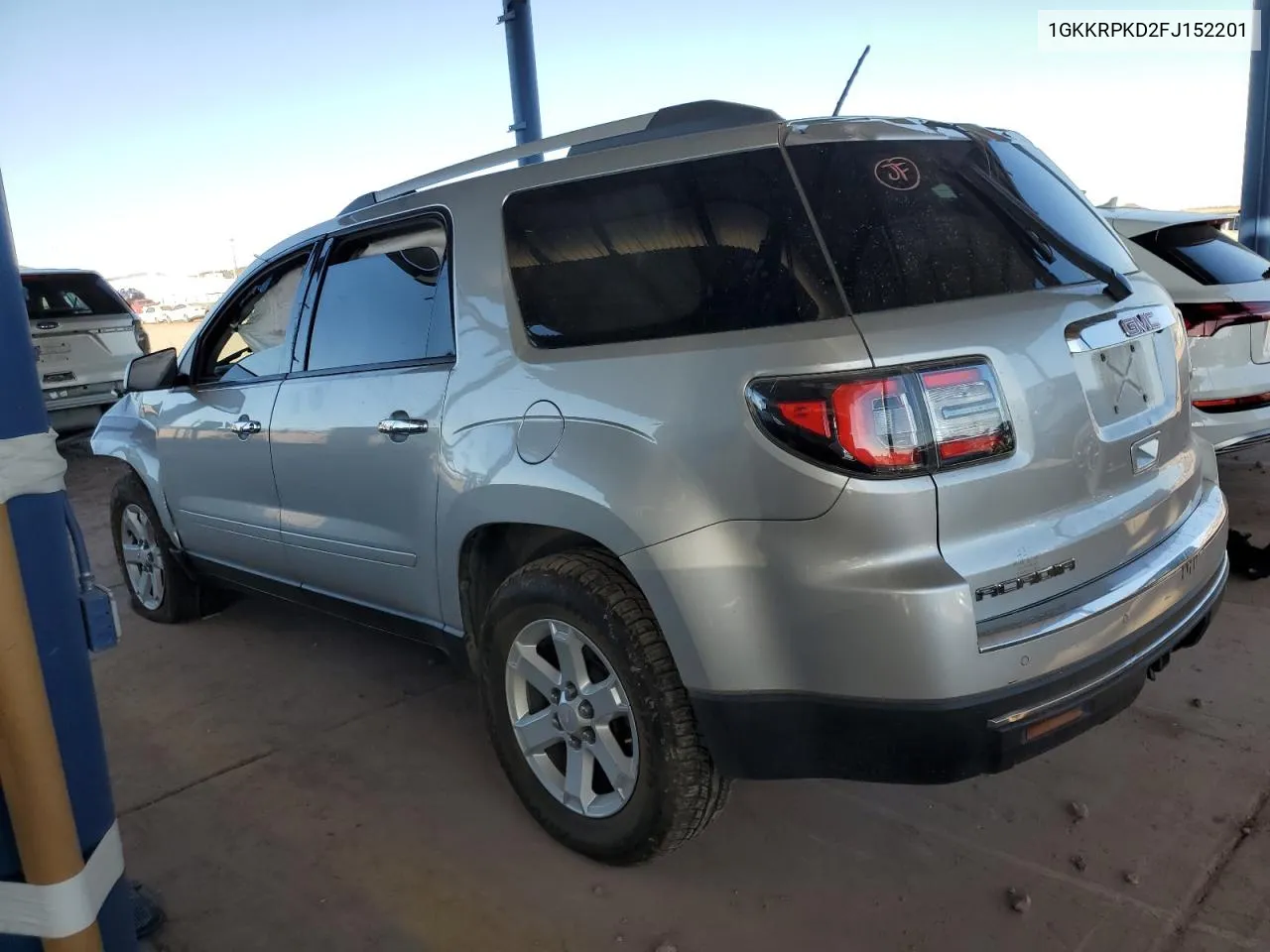 1GKKRPKD2FJ152201 2015 GMC Acadia Sle