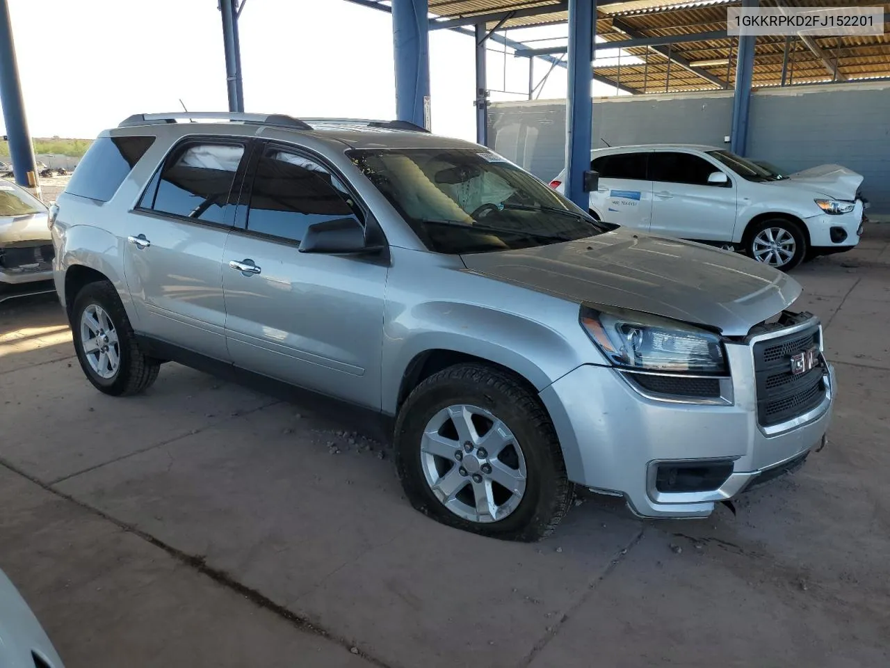 1GKKRPKD2FJ152201 2015 GMC Acadia Sle