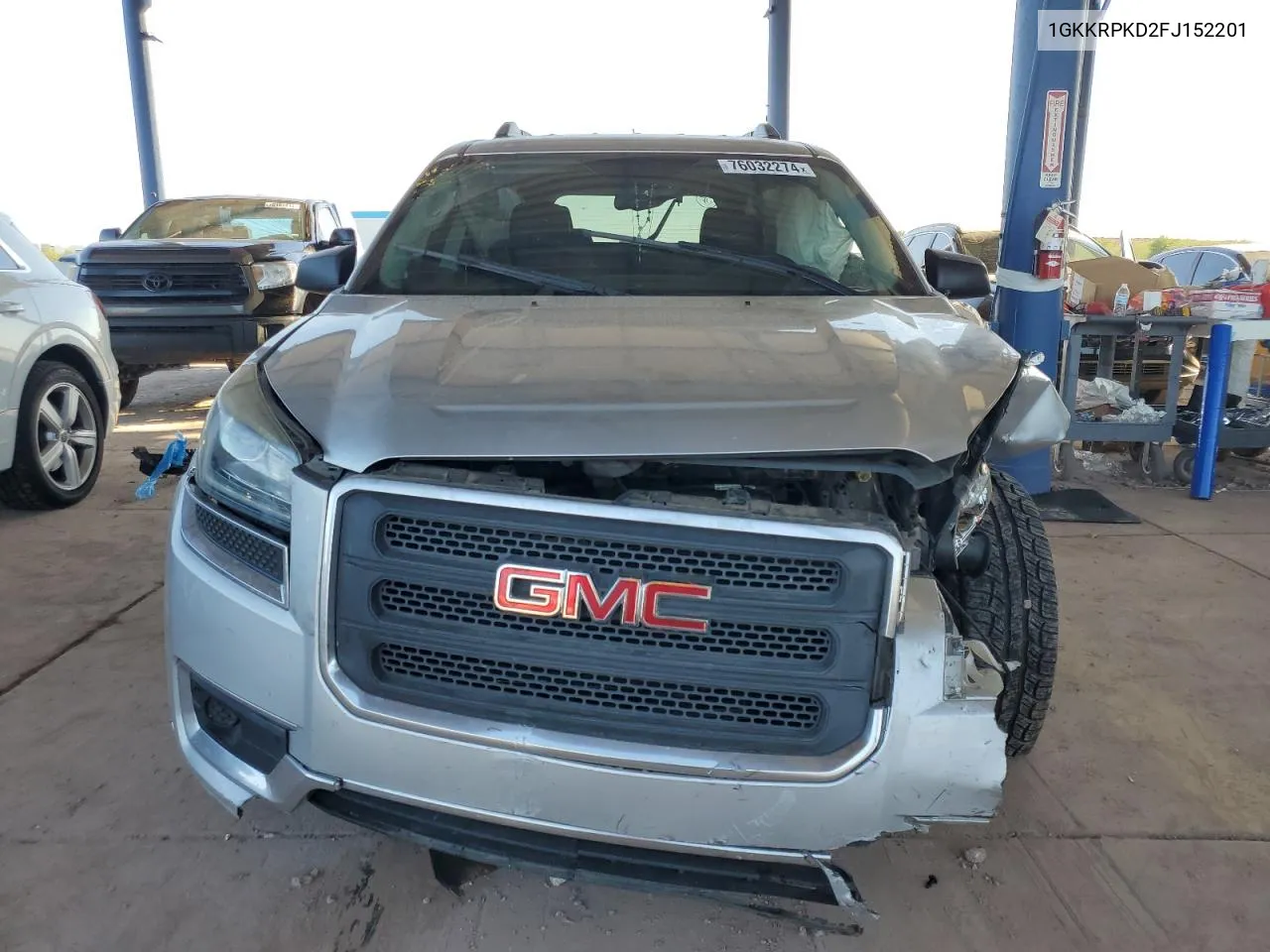 1GKKRPKD2FJ152201 2015 GMC Acadia Sle