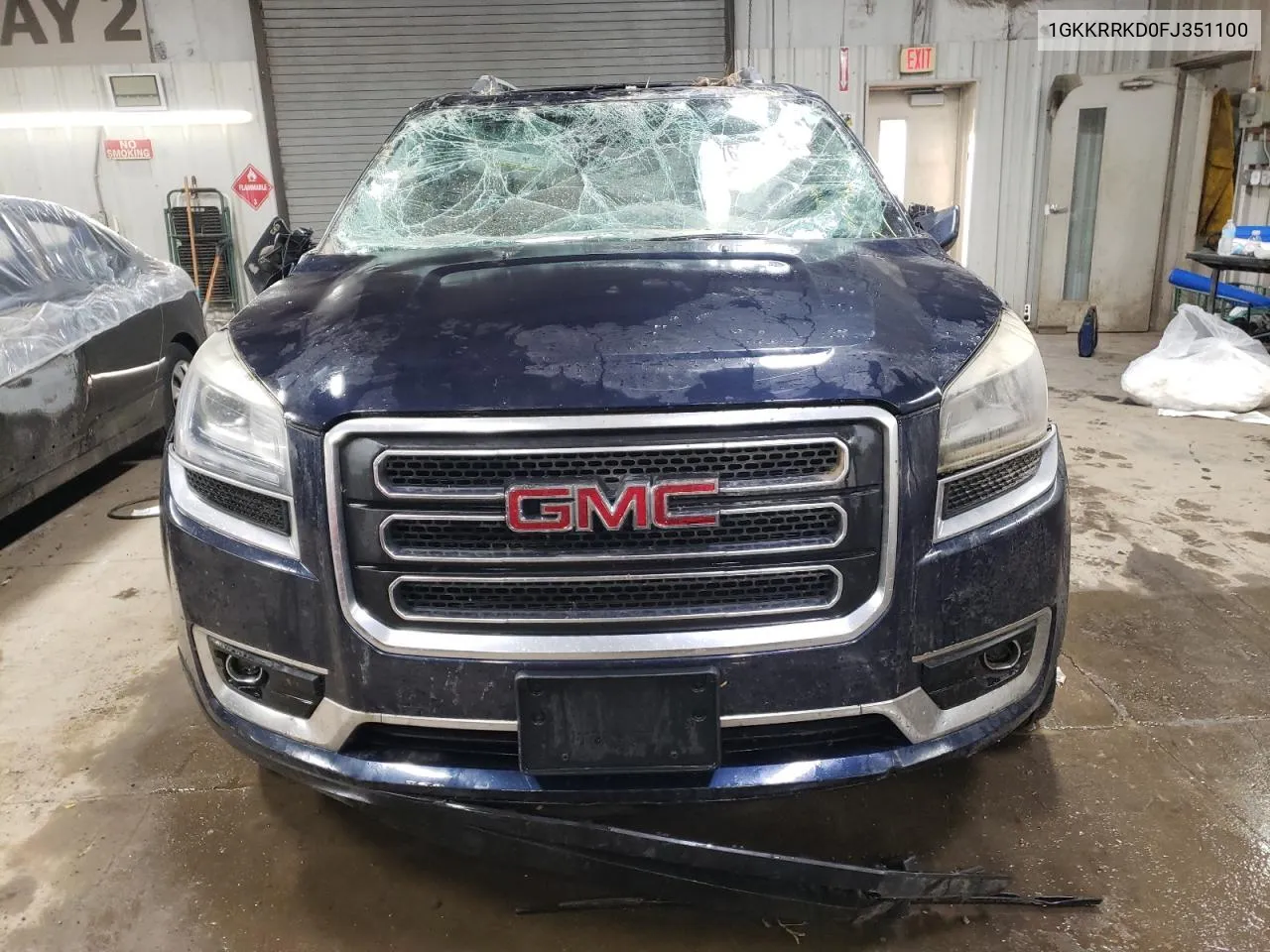 2015 GMC Acadia Slt-1 VIN: 1GKKRRKD0FJ351100 Lot: 76271044