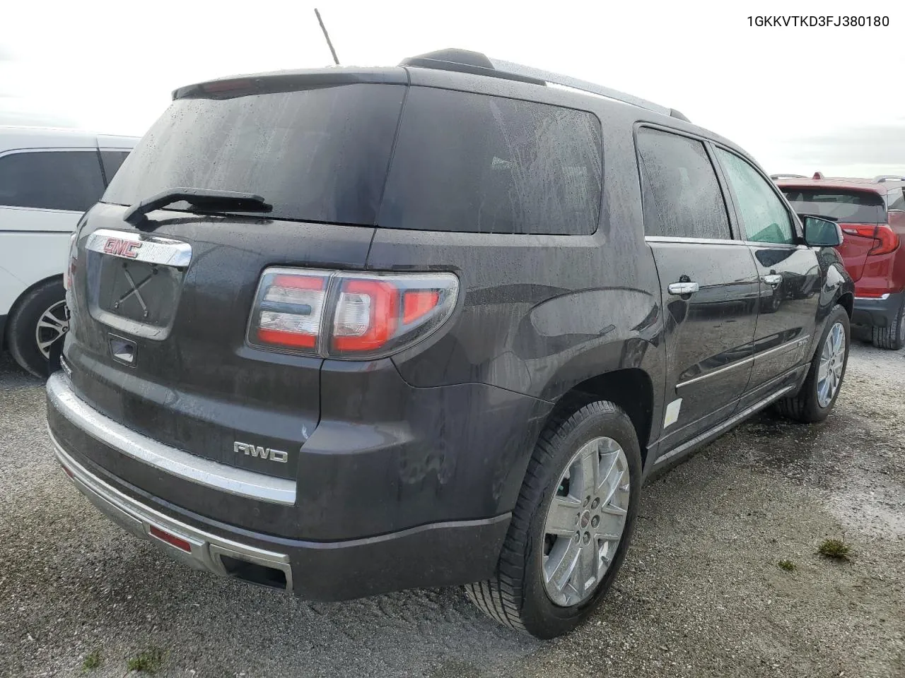 2015 GMC Acadia Denali VIN: 1GKKVTKD3FJ380180 Lot: 76308894