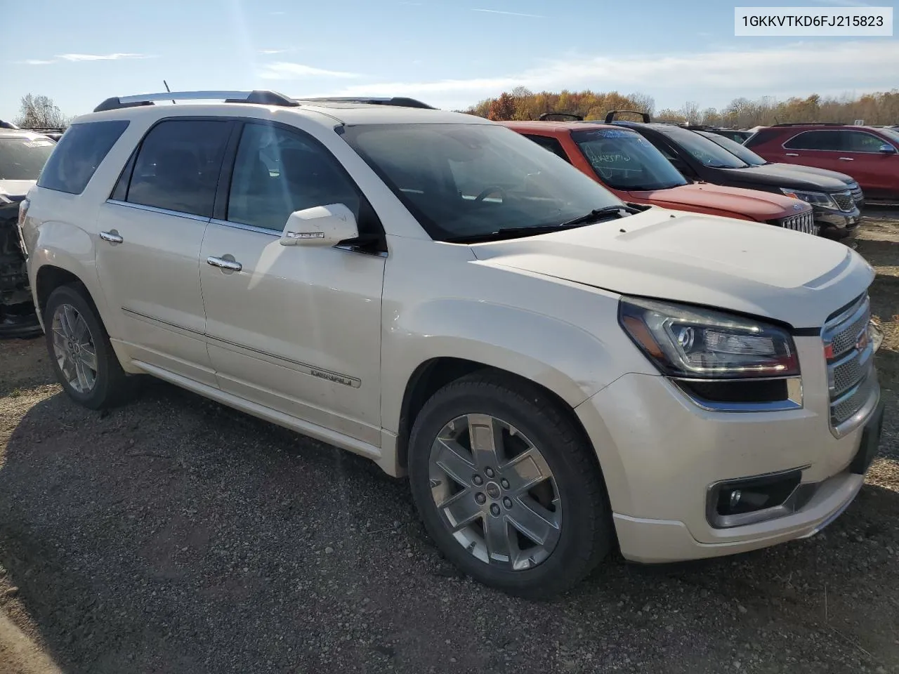 2015 GMC Acadia Denali VIN: 1GKKVTKD6FJ215823 Lot: 76502534