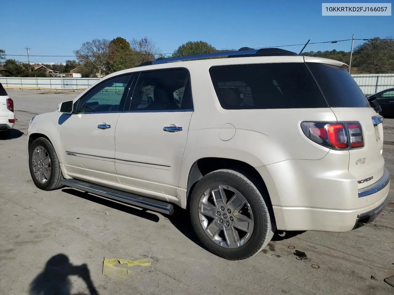 2015 GMC Acadia Denali VIN: 1GKKRTKD2FJ166057 Lot: 76613984