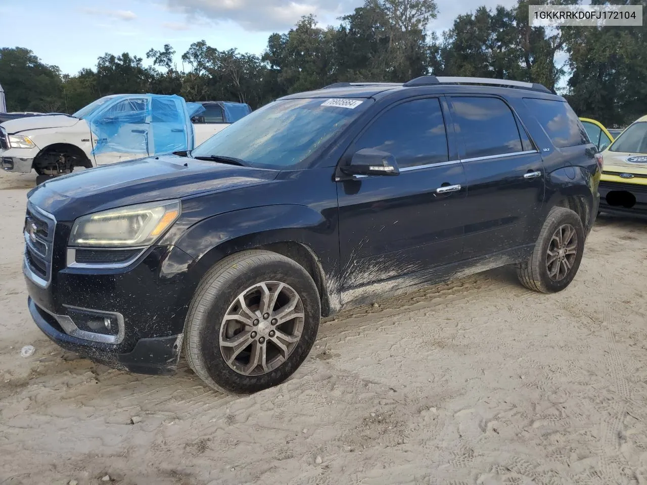 2015 GMC Acadia Slt-1 VIN: 1GKKRRKD0FJ172104 Lot: 76905664