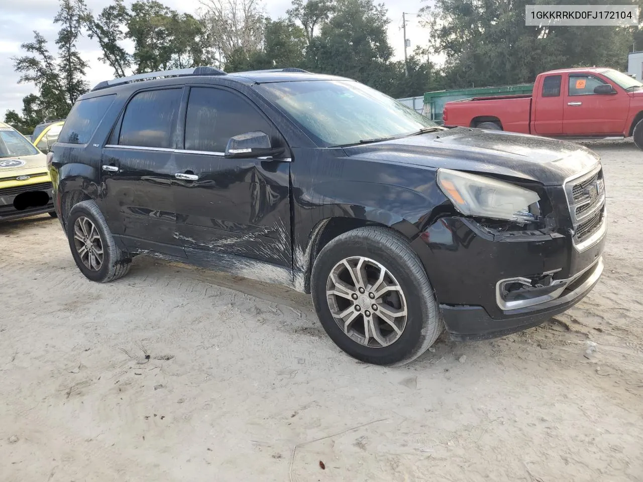 1GKKRRKD0FJ172104 2015 GMC Acadia Slt-1