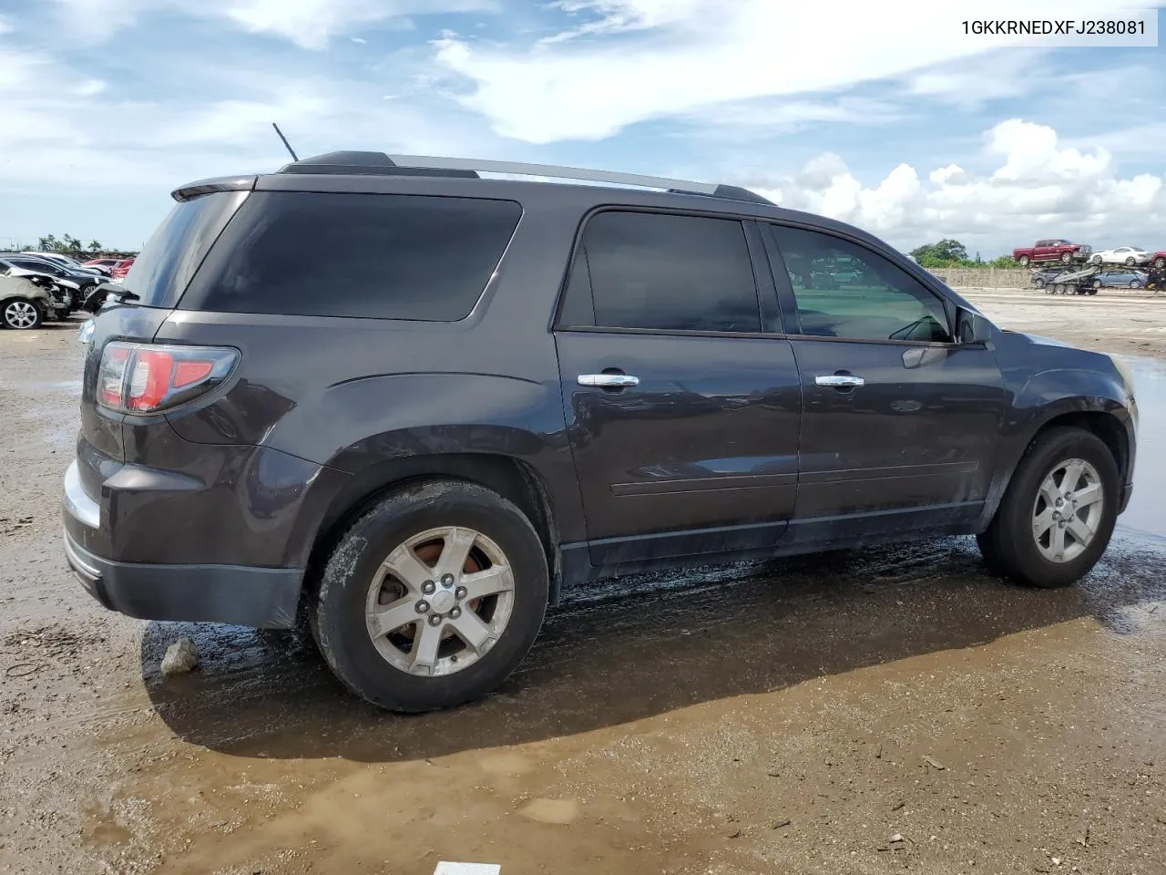 2015 GMC Acadia Sle VIN: 1GKKRNEDXFJ238081 Lot: 77208184