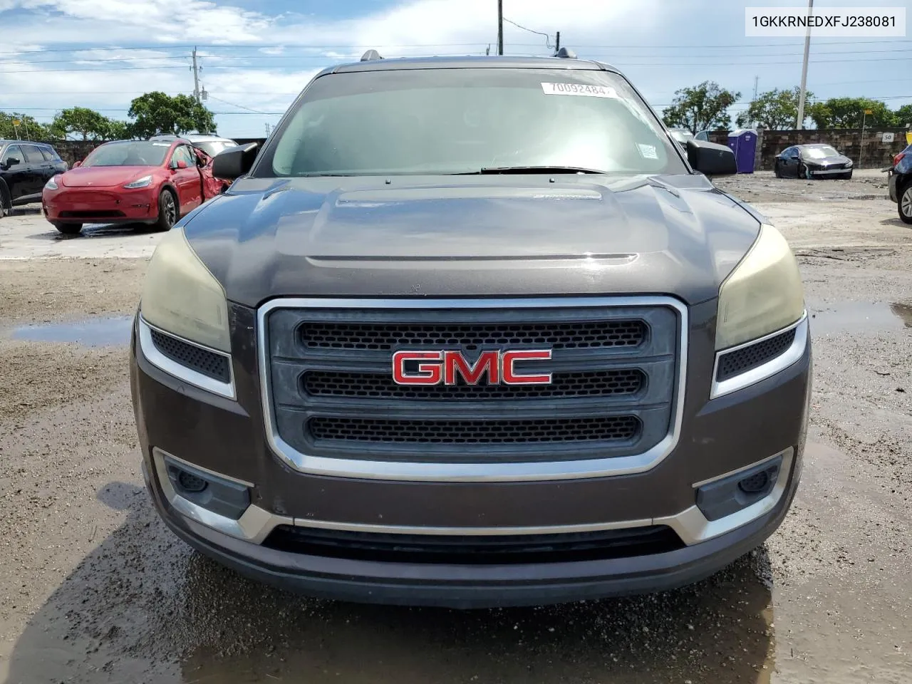 2015 GMC Acadia Sle VIN: 1GKKRNEDXFJ238081 Lot: 77208184