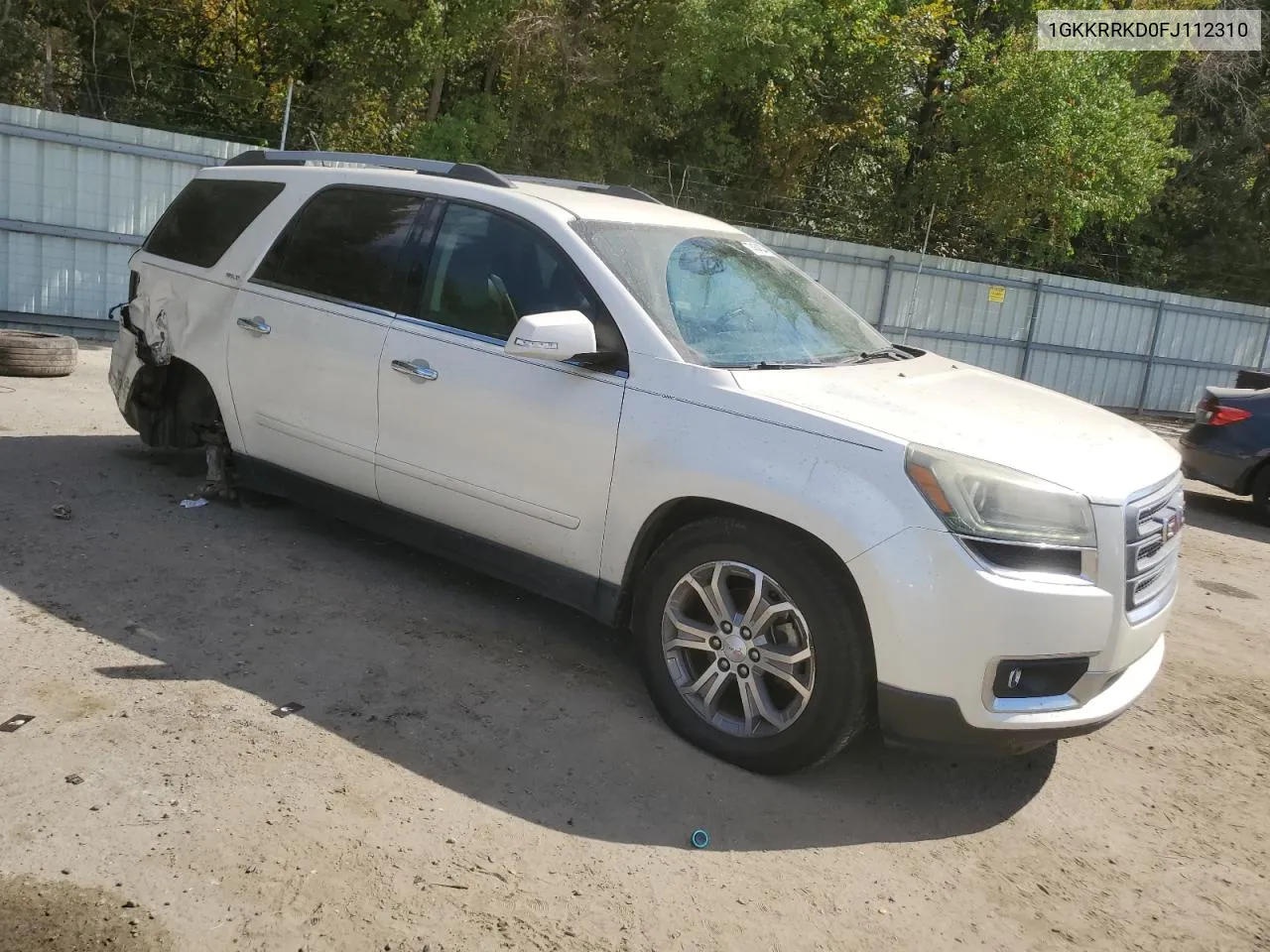 2015 GMC Acadia Slt-1 VIN: 1GKKRRKD0FJ112310 Lot: 77434534