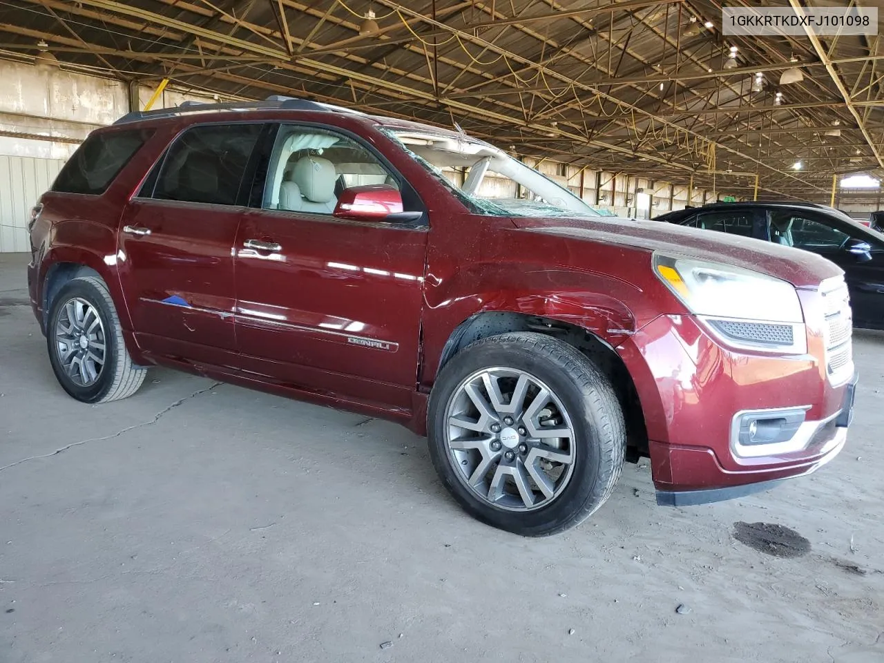 2015 GMC Acadia Denali VIN: 1GKKRTKDXFJ101098 Lot: 77610784