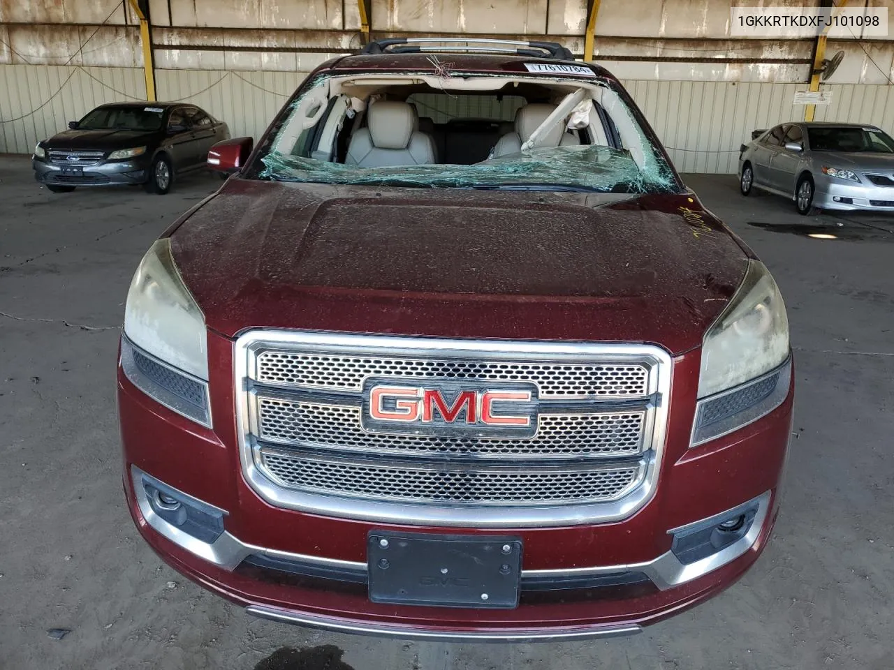 2015 GMC Acadia Denali VIN: 1GKKRTKDXFJ101098 Lot: 77610784