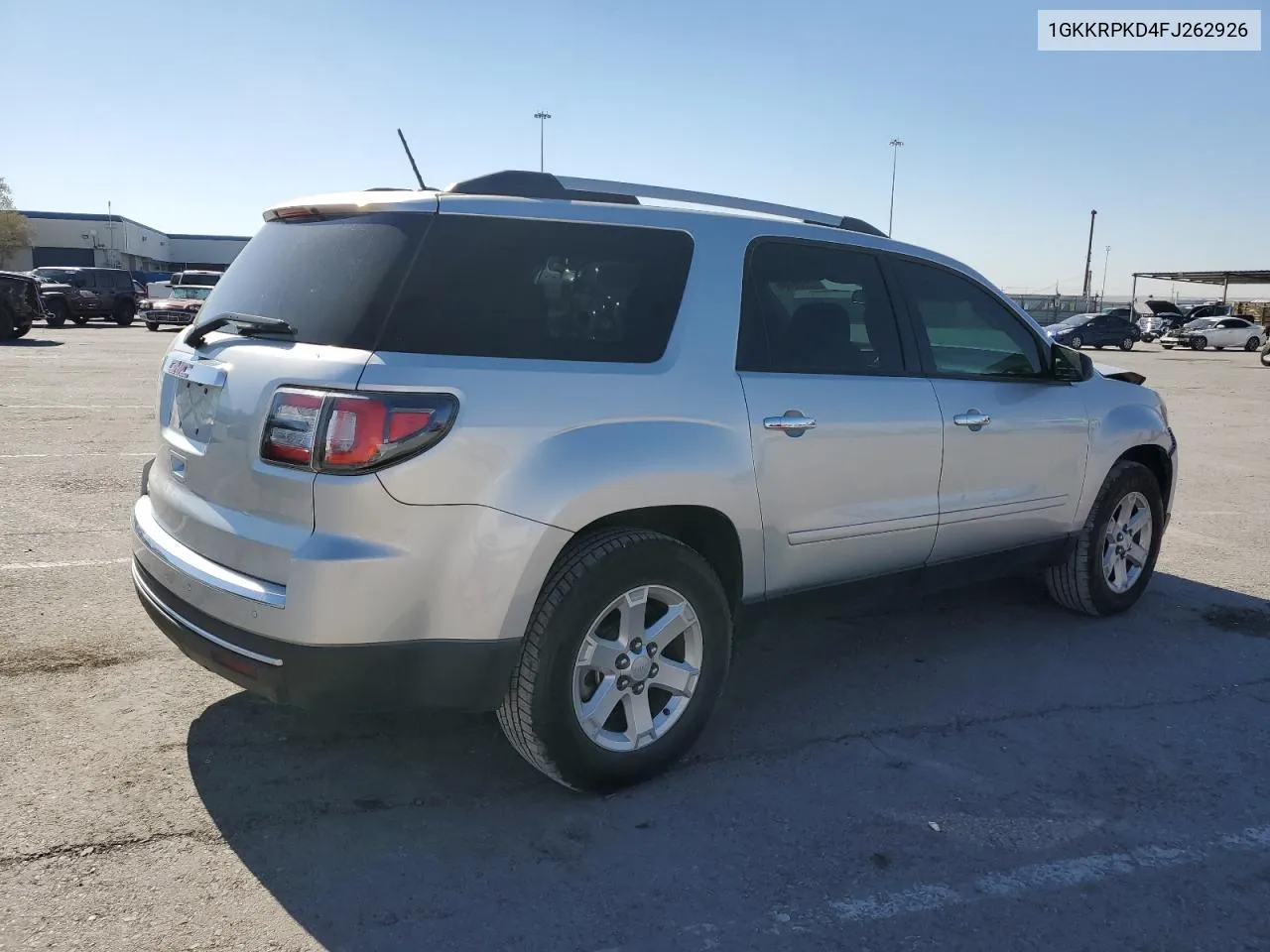 2015 GMC Acadia Sle VIN: 1GKKRPKD4FJ262926 Lot: 77630684