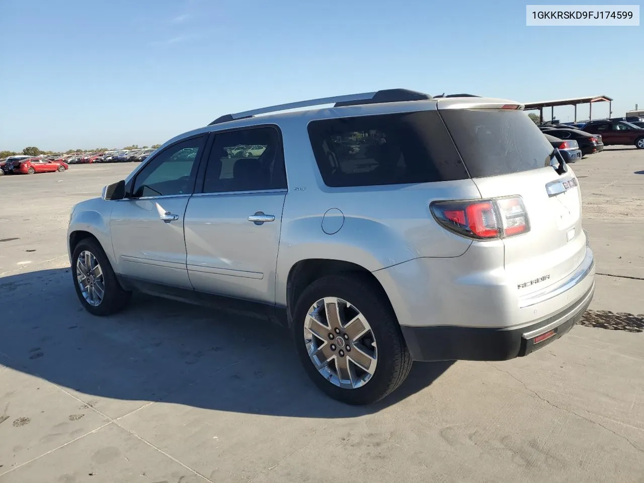 2015 GMC Acadia Slt-2 VIN: 1GKKRSKD9FJ174599 Lot: 77850364