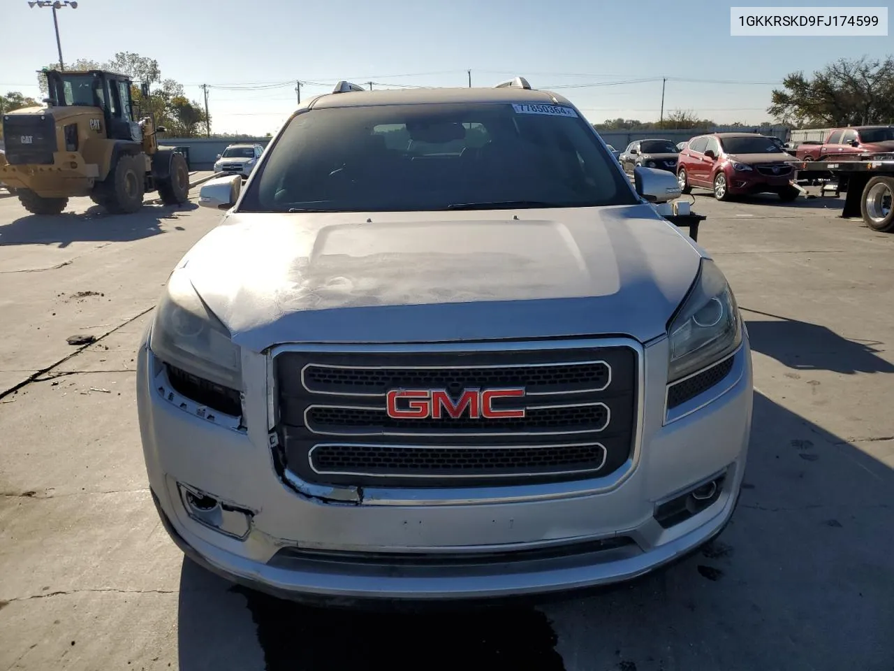 2015 GMC Acadia Slt-2 VIN: 1GKKRSKD9FJ174599 Lot: 77850364