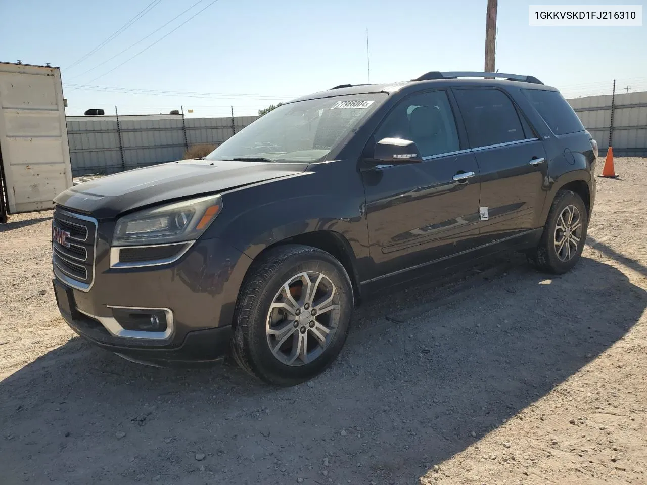 2015 GMC Acadia Slt-2 VIN: 1GKKVSKD1FJ216310 Lot: 77986004