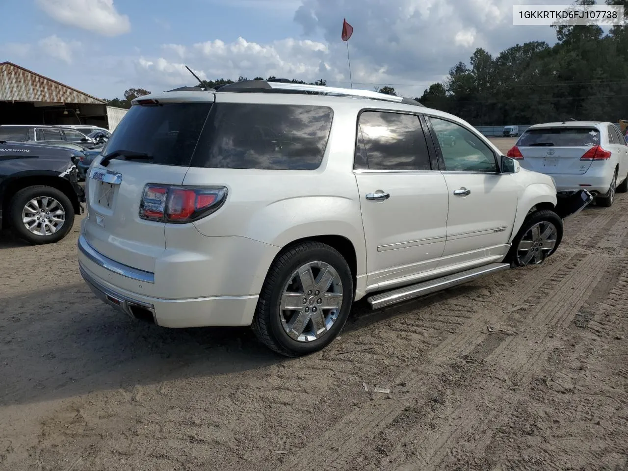 2015 GMC Acadia Denali VIN: 1GKKRTKD6FJ107738 Lot: 78377894