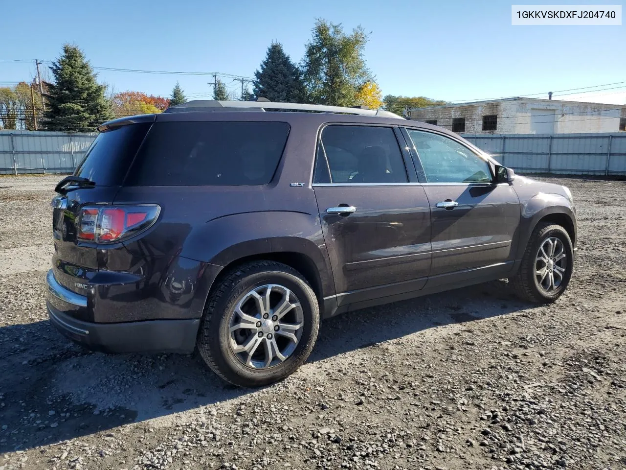 2015 GMC Acadia Slt-2 VIN: 1GKKVSKDXFJ204740 Lot: 78571914