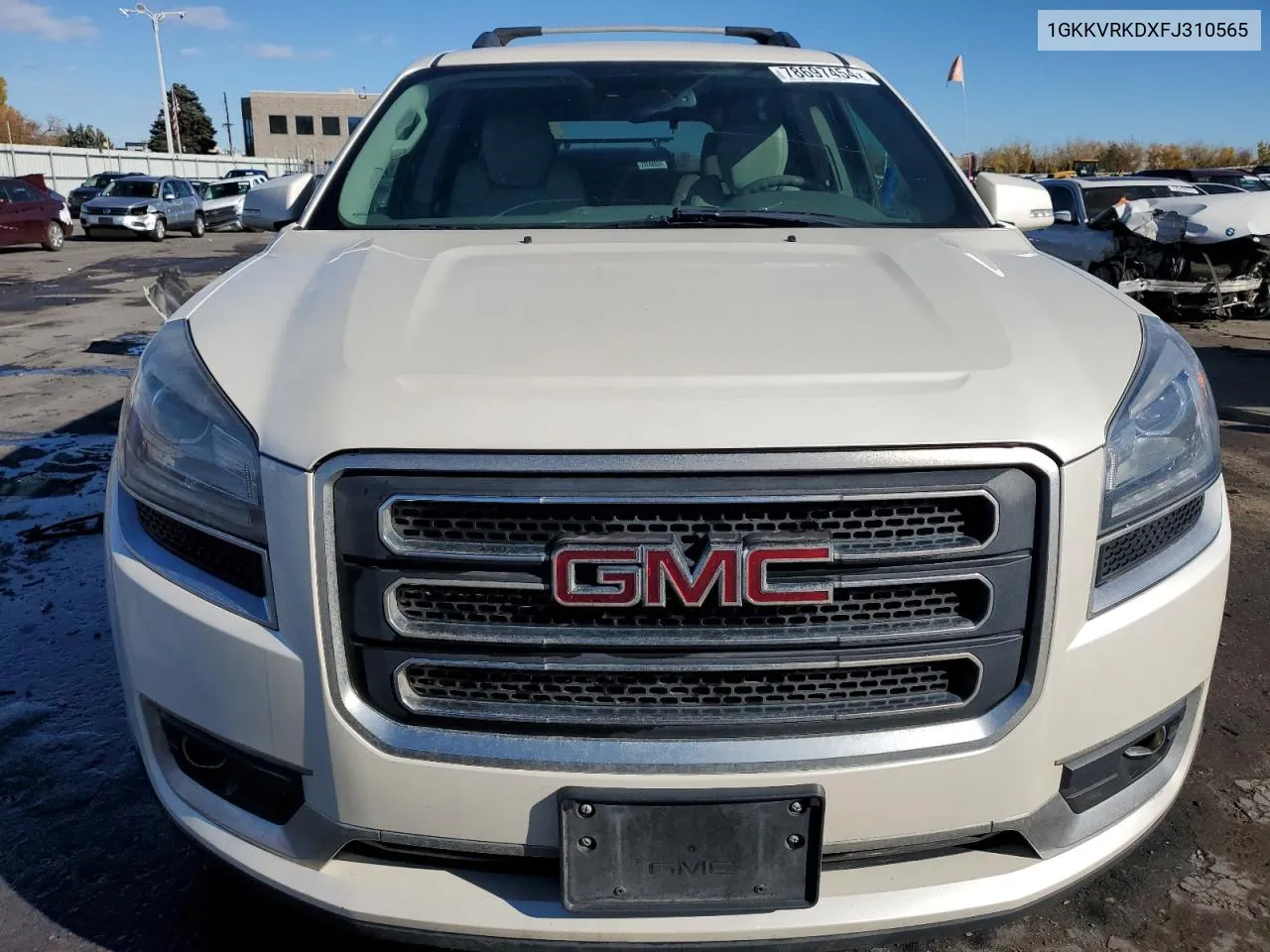 2015 GMC Acadia Slt-1 VIN: 1GKKVRKDXFJ310565 Lot: 78697454