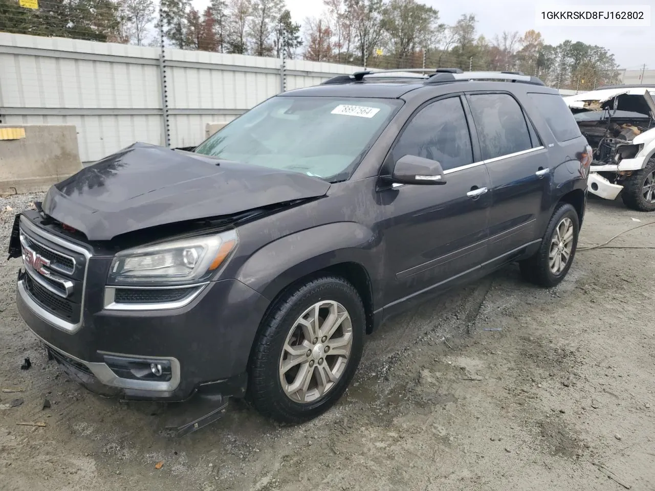 2015 GMC Acadia Slt-2 VIN: 1GKKRSKD8FJ162802 Lot: 78897564