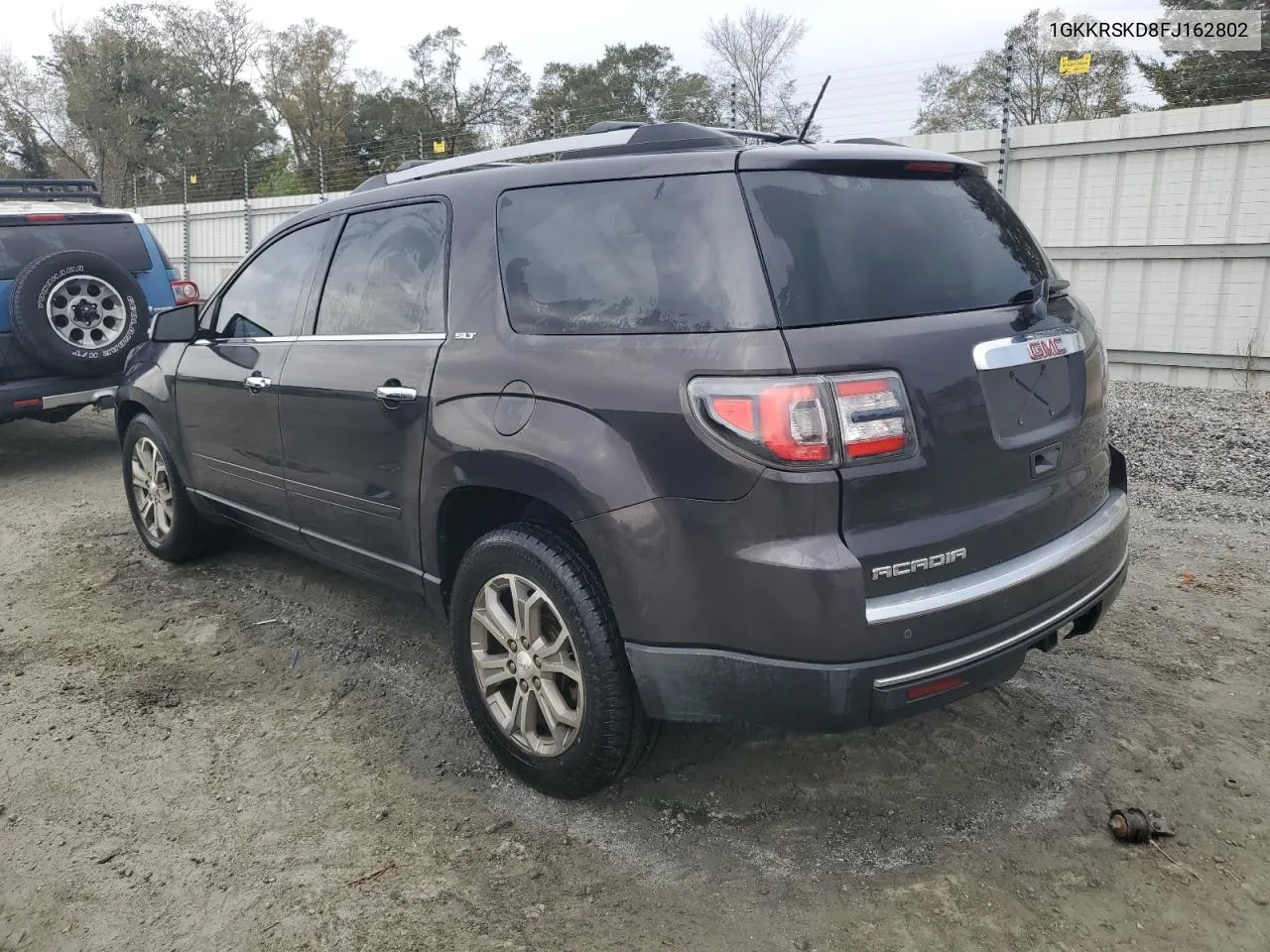 2015 GMC Acadia Slt-2 VIN: 1GKKRSKD8FJ162802 Lot: 78897564