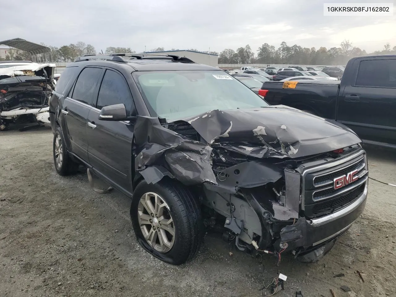 2015 GMC Acadia Slt-2 VIN: 1GKKRSKD8FJ162802 Lot: 78897564