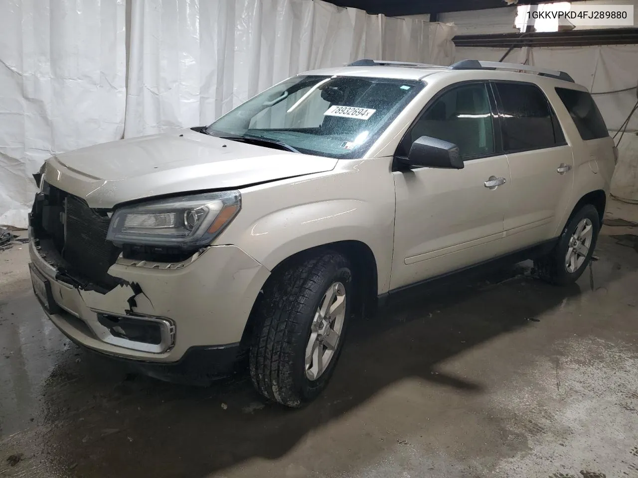 2015 GMC Acadia Sle VIN: 1GKKVPKD4FJ289880 Lot: 78932694