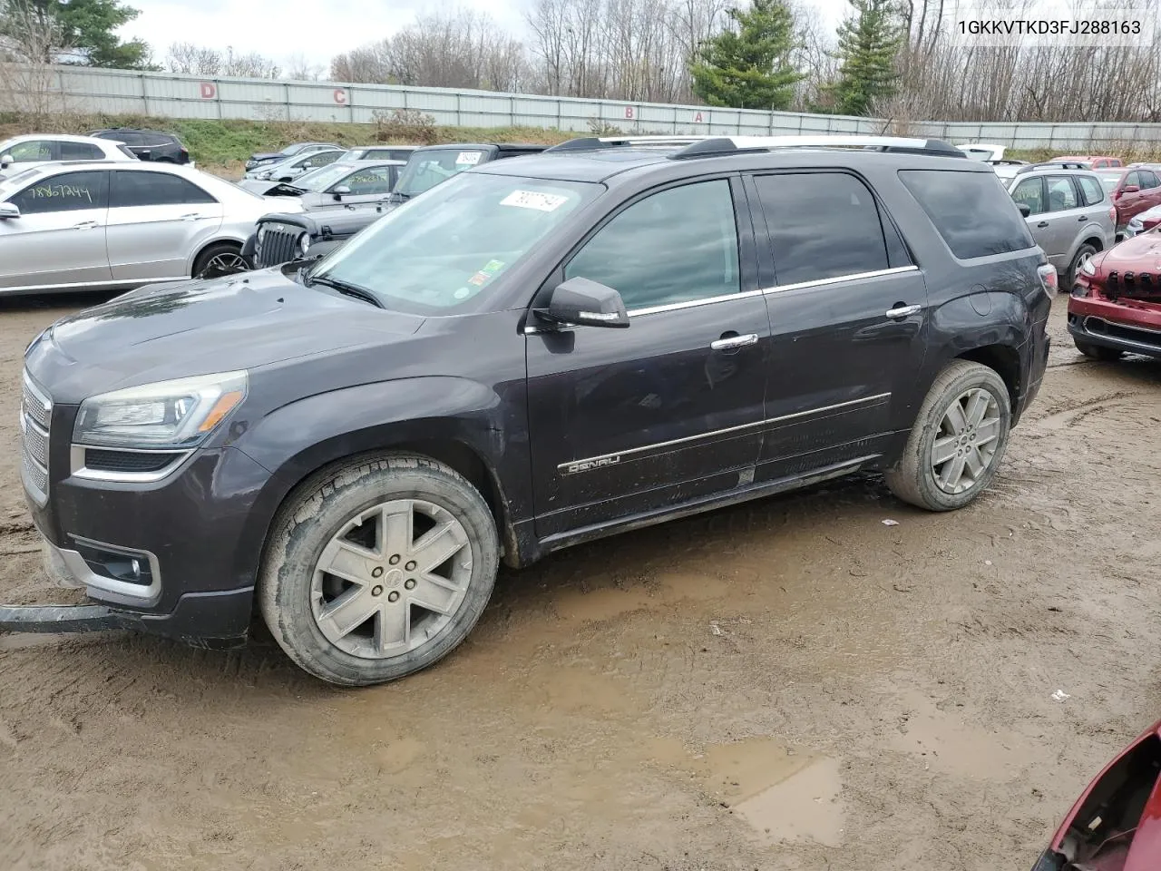 2015 GMC Acadia Denali VIN: 1GKKVTKD3FJ288163 Lot: 79007194