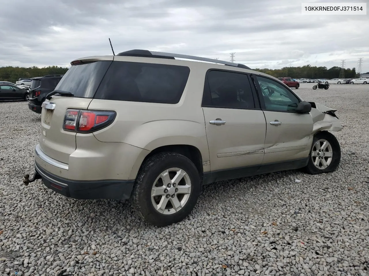 2015 GMC Acadia Sle VIN: 1GKKRNED0FJ371514 Lot: 79213044