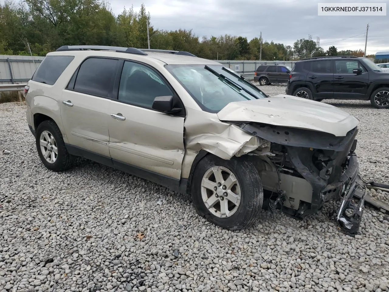 2015 GMC Acadia Sle VIN: 1GKKRNED0FJ371514 Lot: 79213044