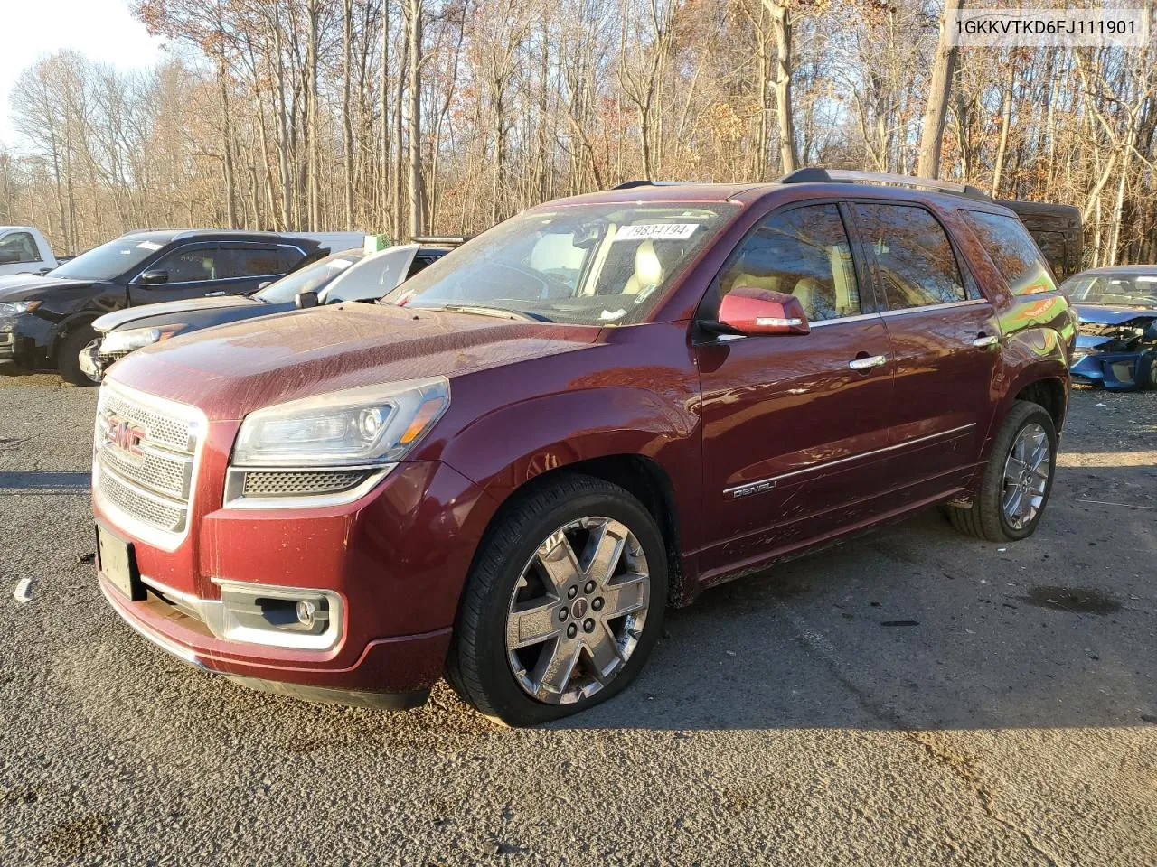 2015 GMC Acadia Denali VIN: 1GKKVTKD6FJ111901 Lot: 79834194