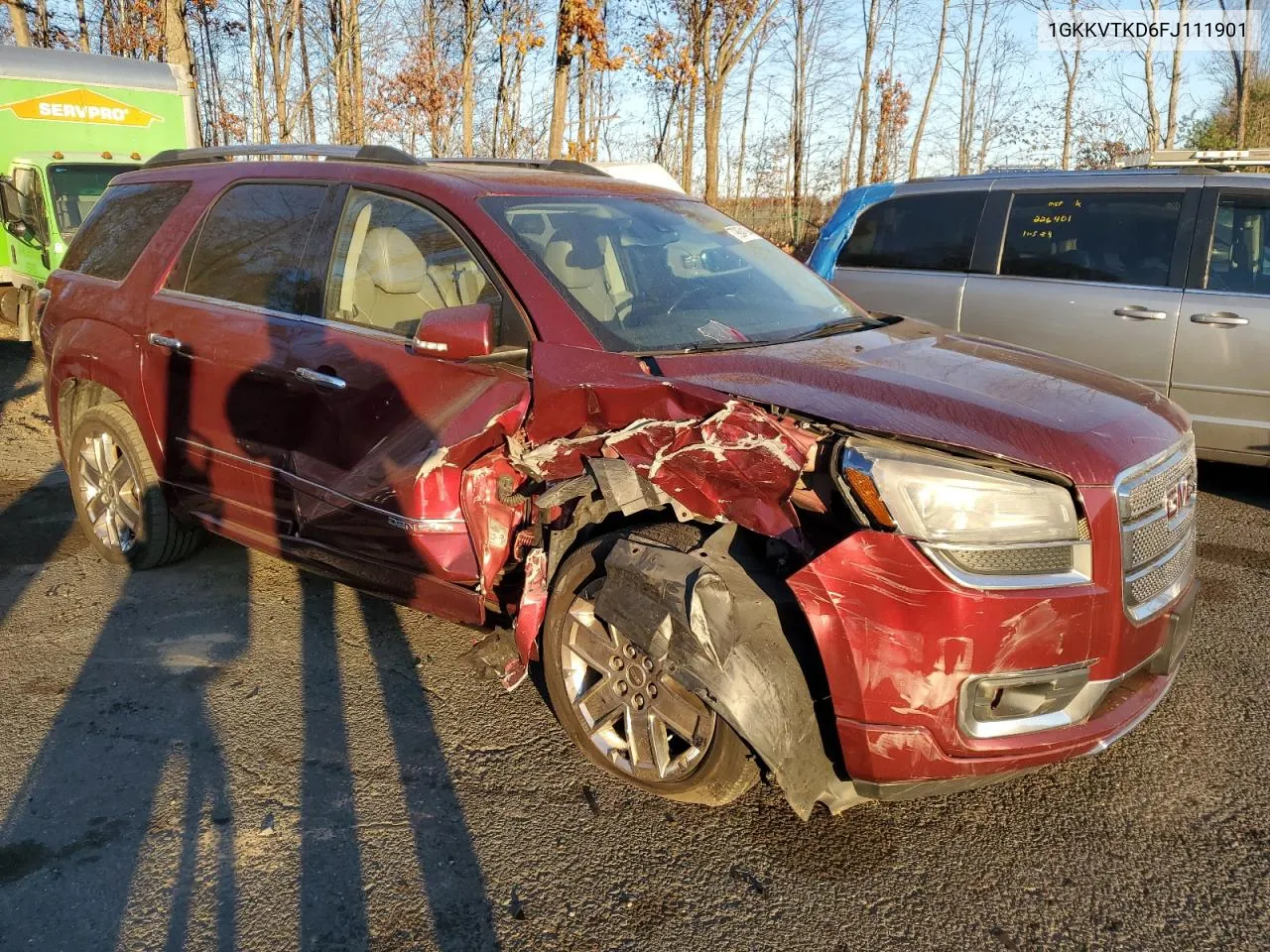 2015 GMC Acadia Denali VIN: 1GKKVTKD6FJ111901 Lot: 79834194