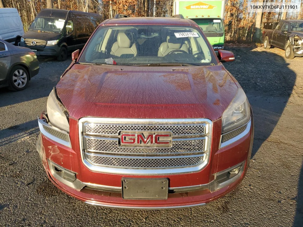 2015 GMC Acadia Denali VIN: 1GKKVTKD6FJ111901 Lot: 79834194