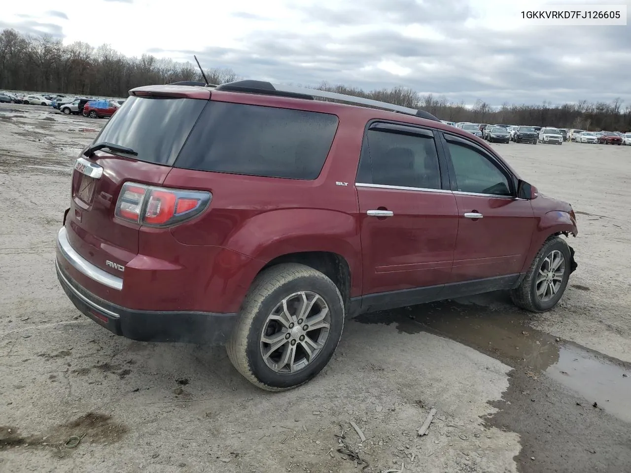 2015 GMC Acadia Slt-1 VIN: 1GKKVRKD7FJ126605 Lot: 80061834