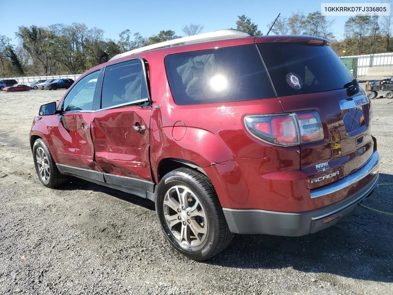 2015 GMC Acadia Slt-1 VIN: 1GKKRRKD7FJ336805 Lot: 80222524