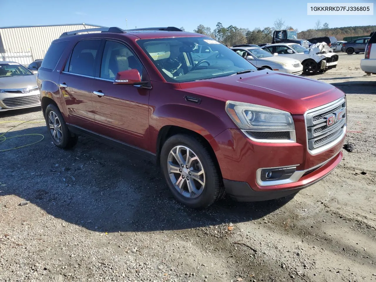 2015 GMC Acadia Slt-1 VIN: 1GKKRRKD7FJ336805 Lot: 80222524