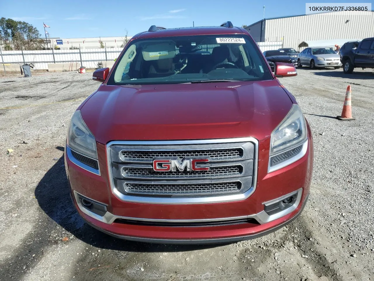 2015 GMC Acadia Slt-1 VIN: 1GKKRRKD7FJ336805 Lot: 80222524