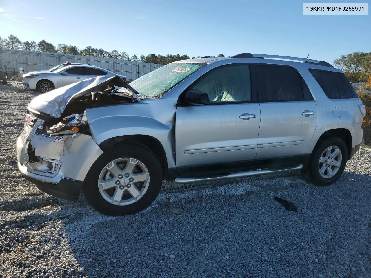 2015 GMC Acadia Sle VIN: 1GKKRPKD1FJ268991 Lot: 80430284