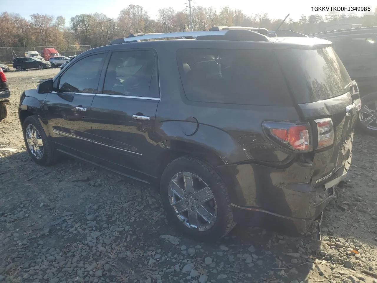 2015 GMC Acadia Denali VIN: 1GKKVTKD0FJ349985 Lot: 80757194