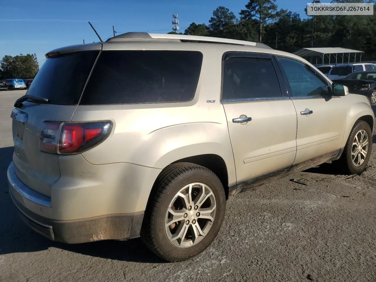 2015 GMC Acadia Slt-2 VIN: 1GKKRSKD6FJ267614 Lot: 81178664