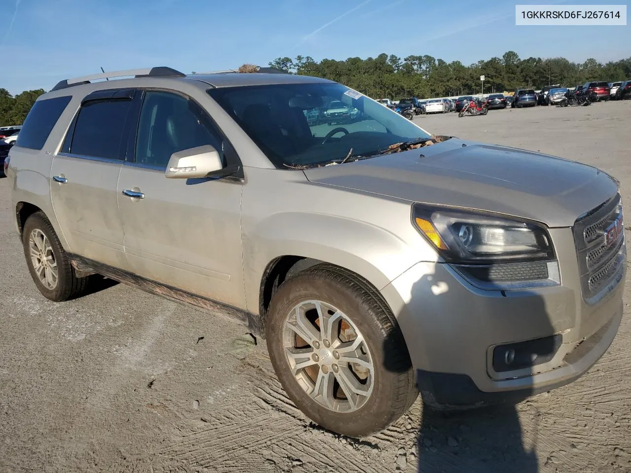 2015 GMC Acadia Slt-2 VIN: 1GKKRSKD6FJ267614 Lot: 81178664